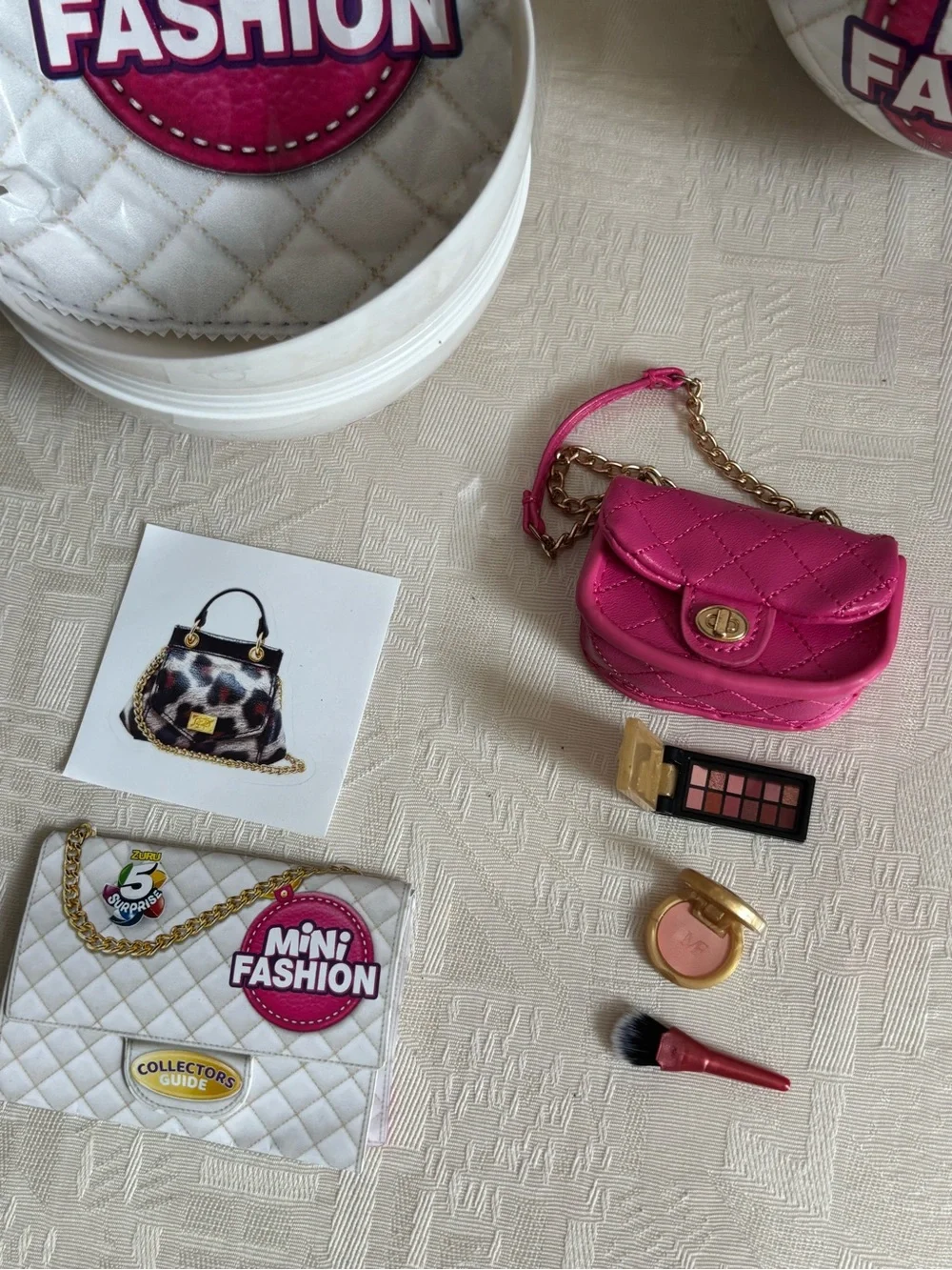 3 ~ Zuru Mini Fashion Balls, 2 opened plus 1 unopened sealed, new